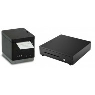 Star Micronics Zettle 3 inch Bluetooth Printer & Black Cash Drawer Bundle