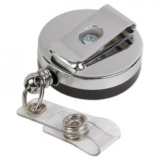 Black Chrome Belt Clips