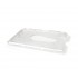 Frosted Enclosed Rigid Card Holders - Landscape, Horizontal