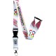 Neurodiversity Awareness Lanyard With Detachable Clip & Safety Breakaway