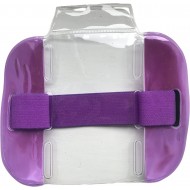 Purple High Visibility ID Armband