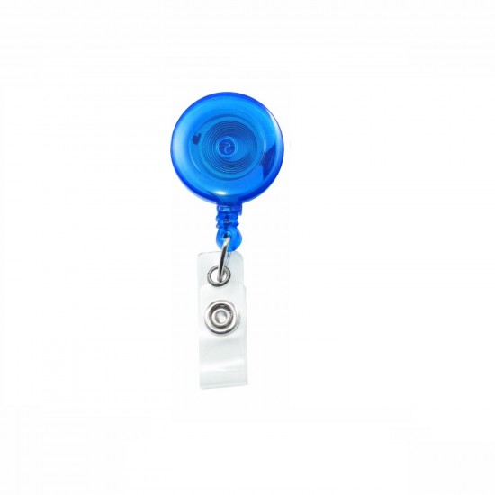 4 x Blue Translucent Belt Clip