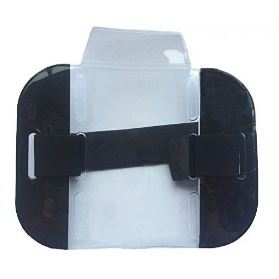Black High Visibility ID Armband