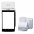 Replacement Receipt Paper for Castles Saturn 1000 Payment Device , 20 Rolls