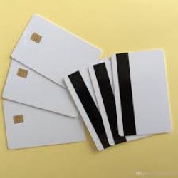 10 x sle4428 with magstripe memory chip card ( Comparible )