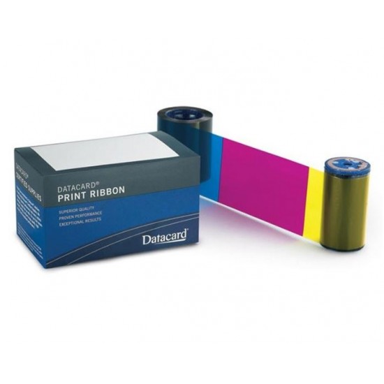 Datacard 534100-002-R004 YMCKT Half Panel Ribbon (650 Prints)