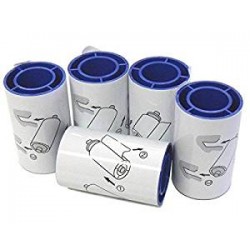 Datacard Badge/Card Printer Spare Cleaning Adhessive Rollers - 5 Pack