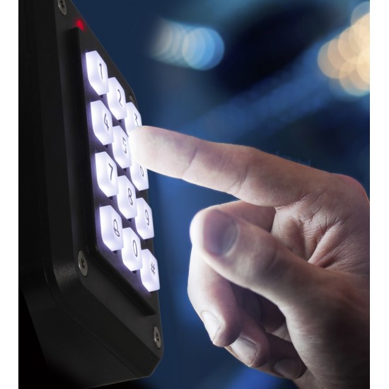  DS402KW20 iCLASS Illuminated Keypad + Contactless Reader