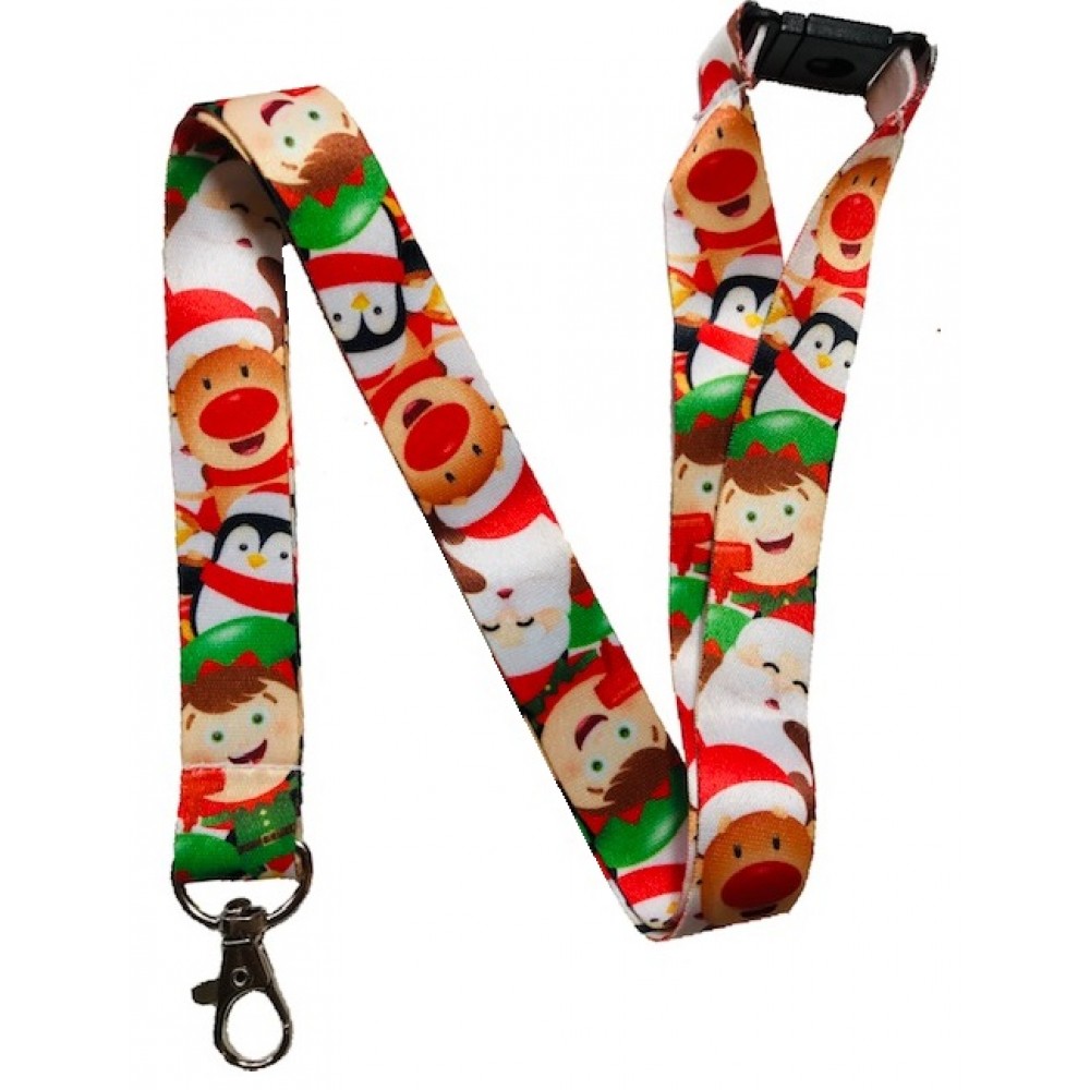 Lanyard Or Key Fob Sloth Bear Ribbon Safety Breakaway Lanyard Keychain