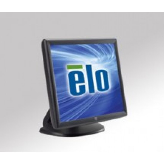 ELO, 1915L, 19" LCD, INTELLITOUCH, SERIAL/USB INTERFACE, DARK GRAY, DESKTOP