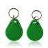 100 X Green Fudan 13.56mhz Keyfob