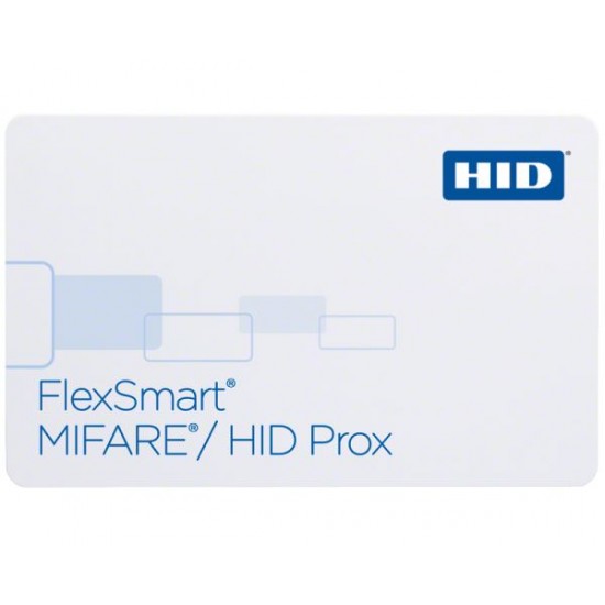 HID Global® 1431LGGNNM FlexSmart Proximity & Mifare Cards