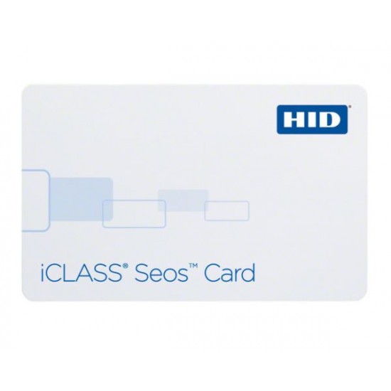 HID Global® 5006PGGMN iClass Seos Composite PET/PVC Card - 100 Pack