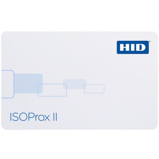 HID Global® 1386LGGMN Isoprox II Proximity Cards - H10301 26bit - 100 Pack