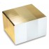 FOTODEK ‘ICE’ Premium Quality Blank White Plastic Cards - Gold