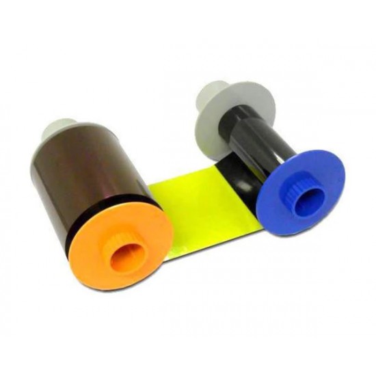 Fargo HDP5000 YMCKK Ribbon, 084052 (500 prints)