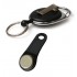 Non Magnetic iButton With Retractable Badge Reel & Belt Clip