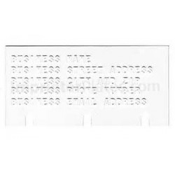 Imprinter Personalised Plate