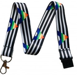 LGBTQ Straight ALLY Flag Neck Lanyard