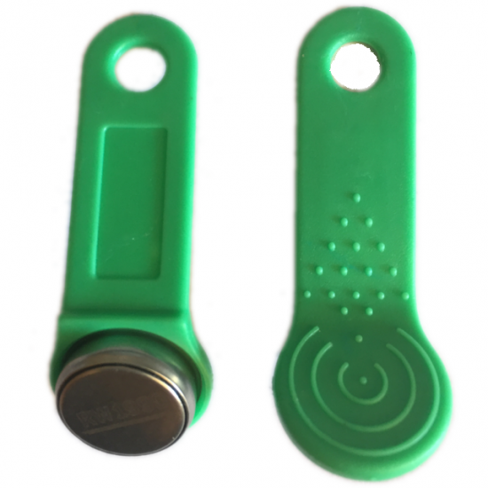 Non Magnetic Green Dallas POS Key
