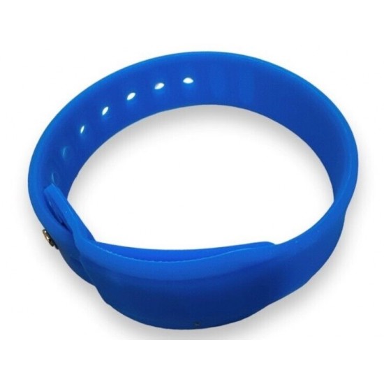 Adjustable 125khz RFID Wristband - Blue