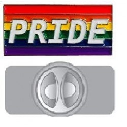 Rainbow Pride Pin Badge