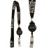 Police Lanyard With Integrated Badge Reel