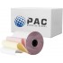 3Ply 76mm x 76mm Replacement Kitchen Paper Rolls, Box of 100, Pink, White, Yellow