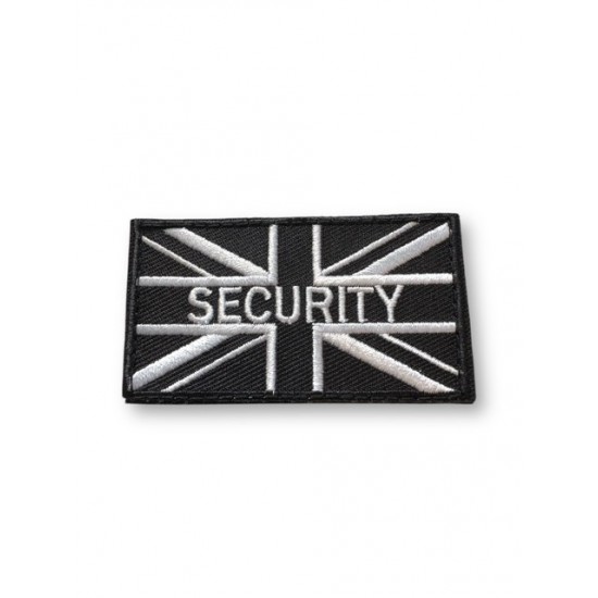 Security Union Jack Hook & Loop Patch