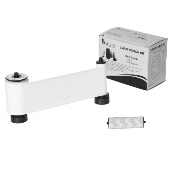 IDP Smart 650663 White Ribbon (1200 Prints)