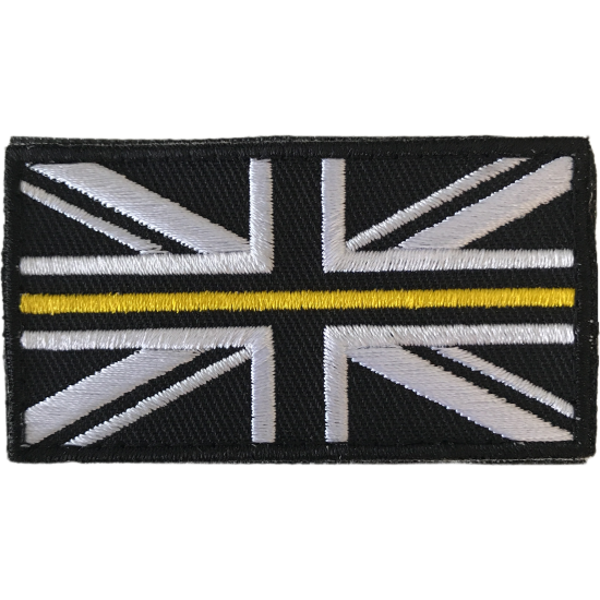 Thin Yellow Line Hook & Loop Patch