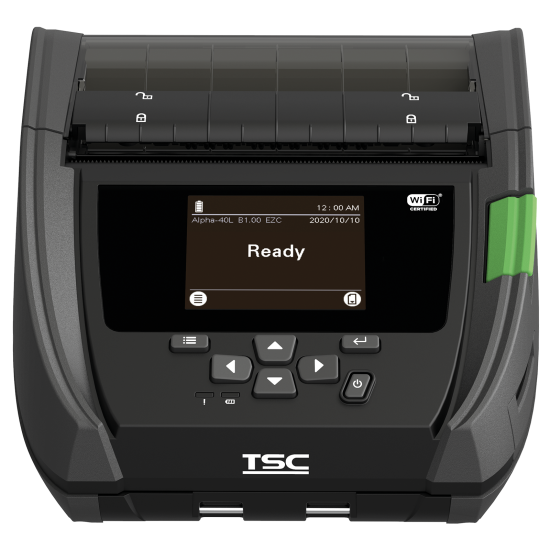 TSC Alpha-40L, peeler, RTC, display, USB-C, Bluetooth, Wi-Fi, NFC, Extended Battery