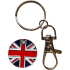 Union Jack £1 UK Trolley Coin with Keyring