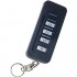 Visonic KF-235 PG2 PowerG 4-Button Keyfob, Aluminum