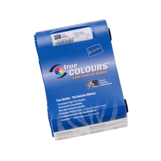 Zebra Eco YMCKO Printer Ribbon P110i/P120i, 800017-240 - 200 Prints